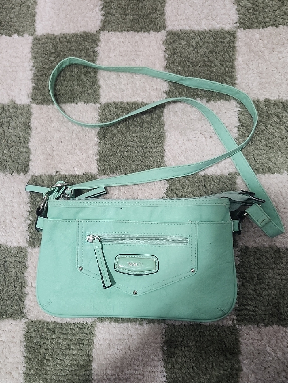 Teal Cross Body Bag